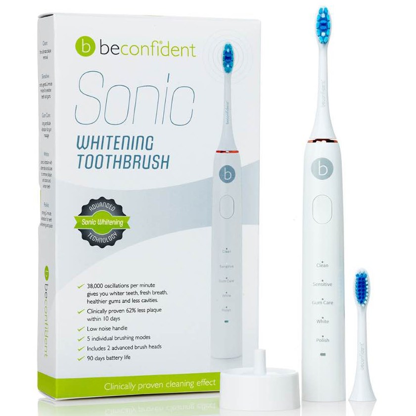 Electric Toothbrush Beconfident Sonic Silver main image 0
